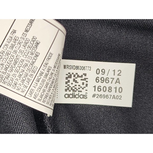 Trail Blazers NBA Adidas Warm Up Jacket Portland Full Zip Size Medium - Picture 10 of 12